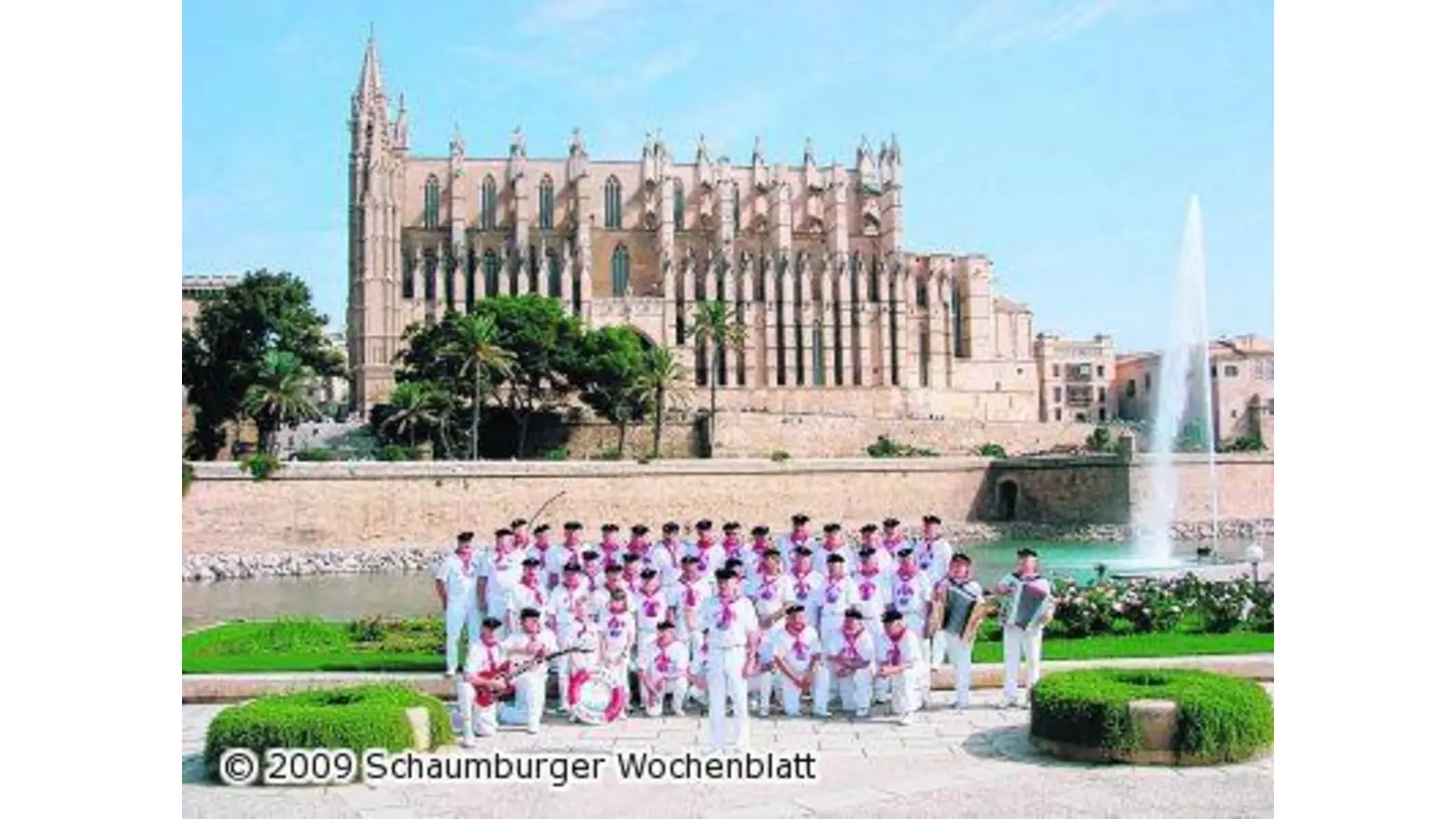 Shanty-Chor grüßt die Heimat von Mallorca (Foto: al)