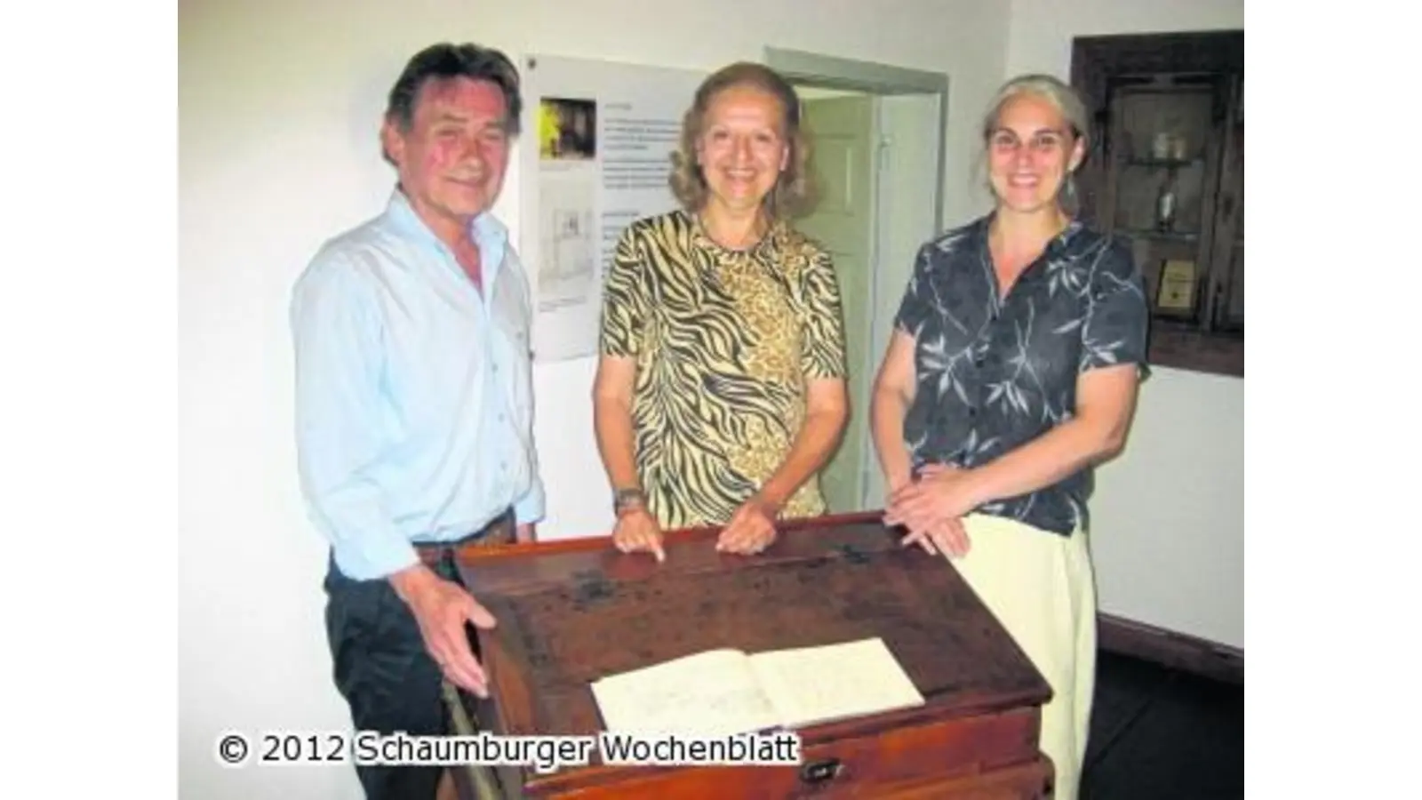 Im Poesiealbum der Stiefnichte verewigt (Foto: em)