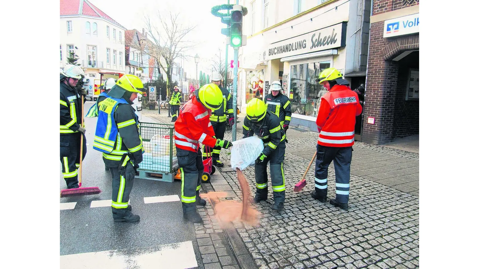 Alarm für die Feuerwehr während des Festessens (Foto: mk)
