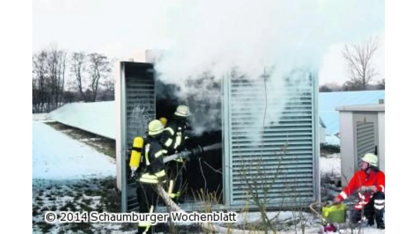 Brand im Solarpark (Foto: em)