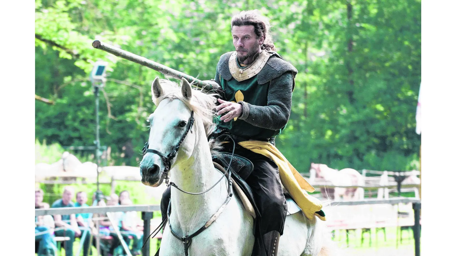 Ritter verzaubern beim Mittelalterfest (Foto: lo)