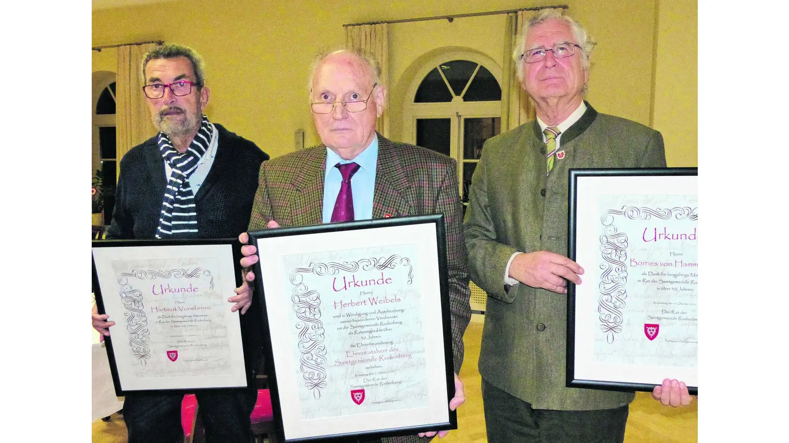 Ein Bekenntnis für die Samtgemeinde (Foto: red)