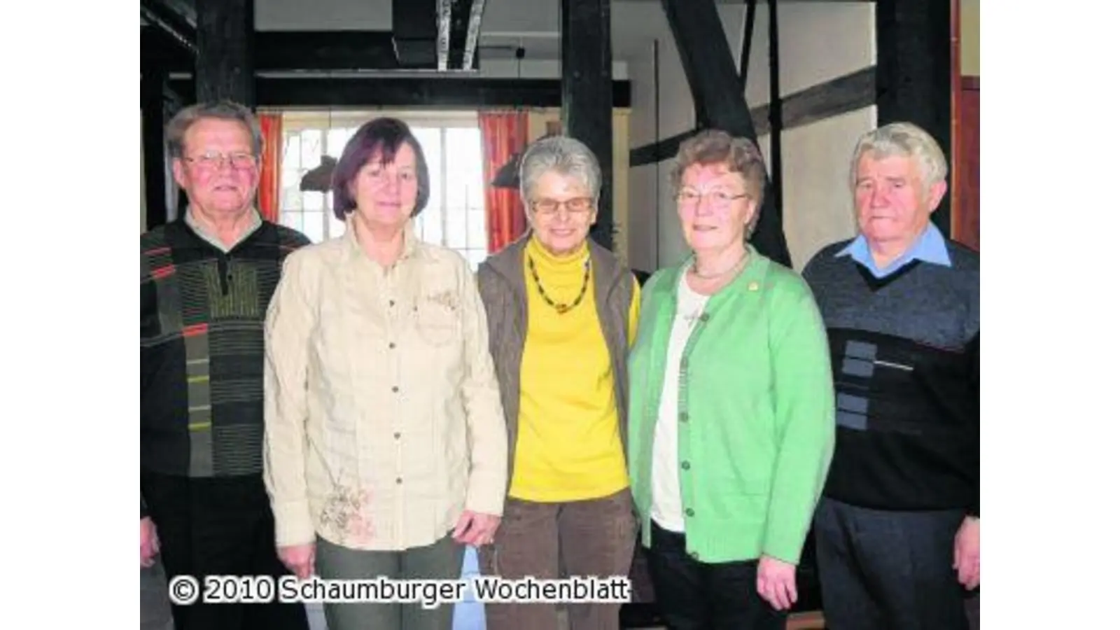 Die Senioren zeigen engen Zusammenhalt (Foto: red)