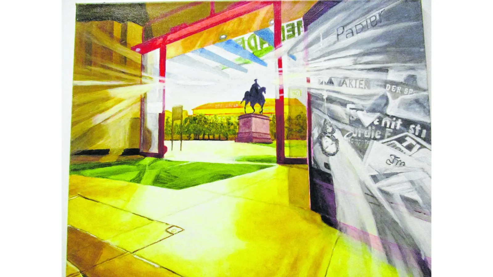 Was wäre ein Leben ohne die Malerei (Foto: jb)