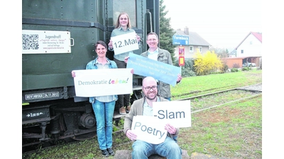 Der „Demokratie-Express” (Foto: ste)