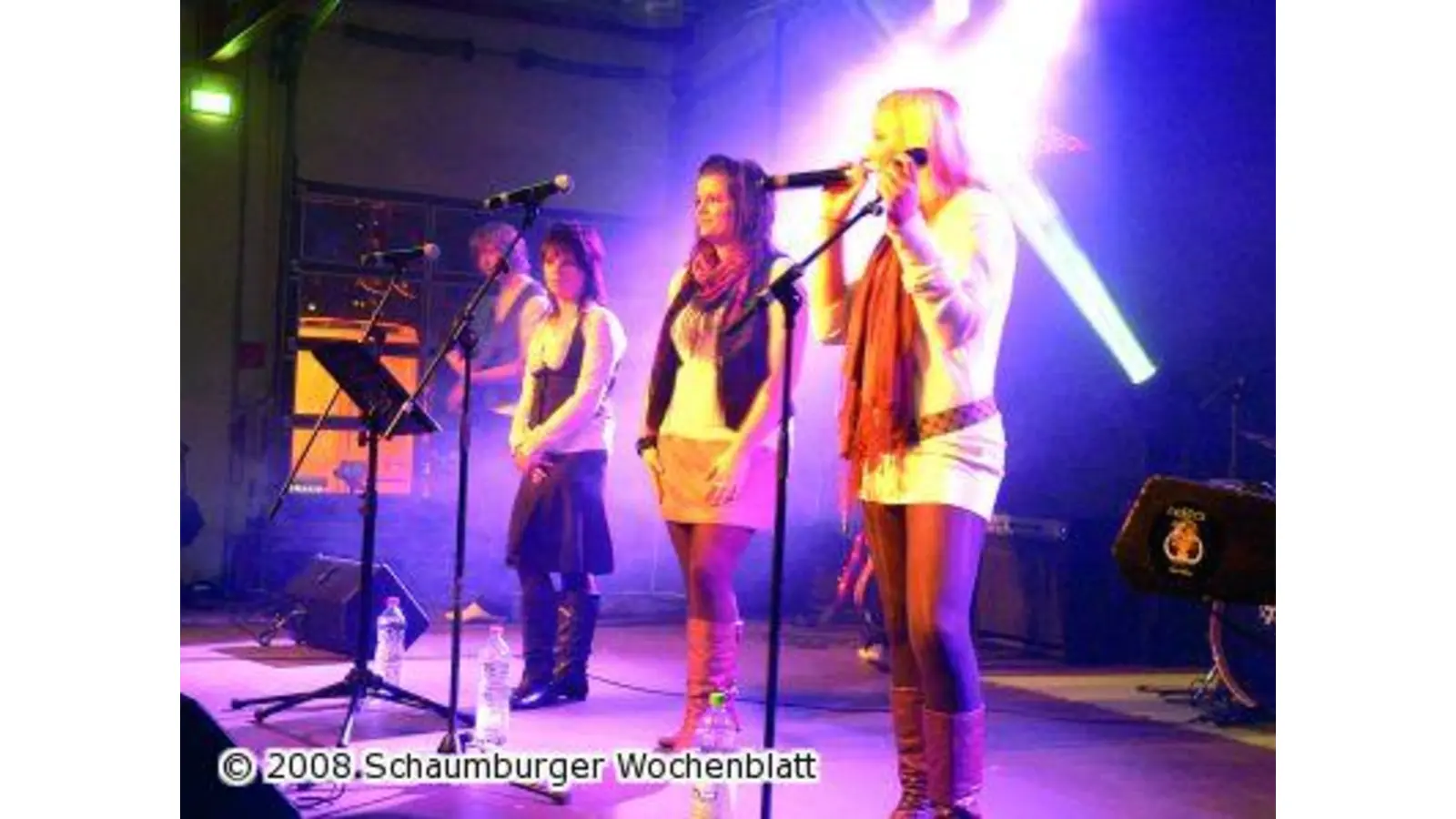 Stehend feiert das Publikum die Gospelstars (Foto: al)