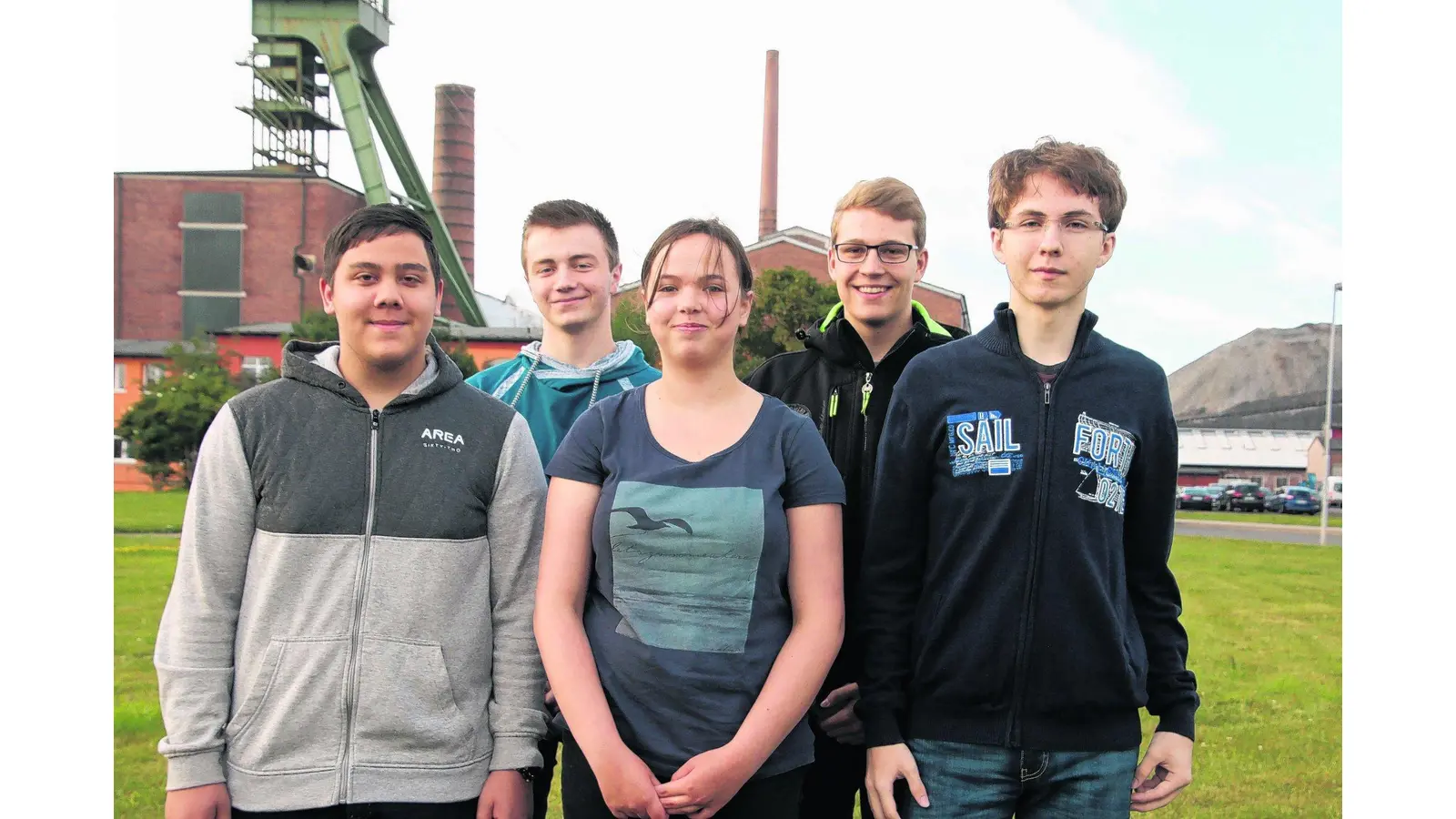 Fünf Azubis aus Schaumburg legen auf Sigmundshall an (Foto: gi)