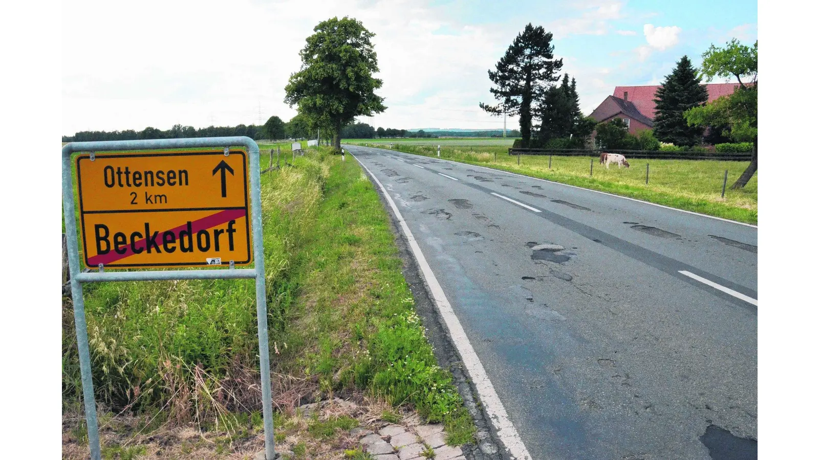 Der Bürgerbus fährt eine Umleitung (Foto: bt)