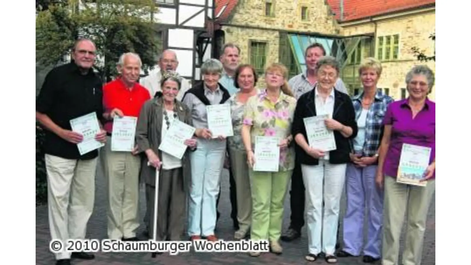 Den schönsten Blumenschmuck auszeichnen (Foto: ste)