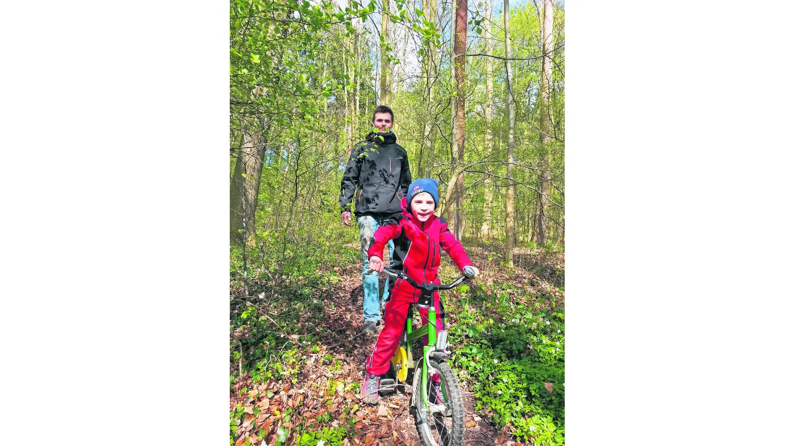 Rauf aufs Rad und rein ins heimische Naturabenteuer (Foto: jl)