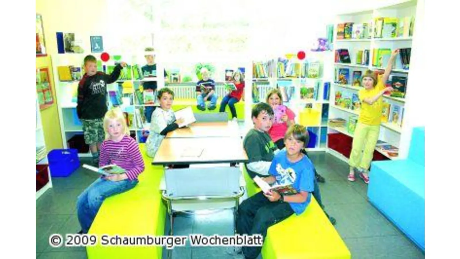 Schüler haben aus 600 Büchern die Wahl (Foto: red)
