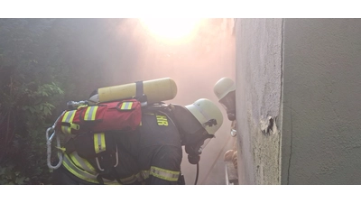 Erfolgreiche Feuerwehrübung in Luhden. (Foto: Feuerwehr)