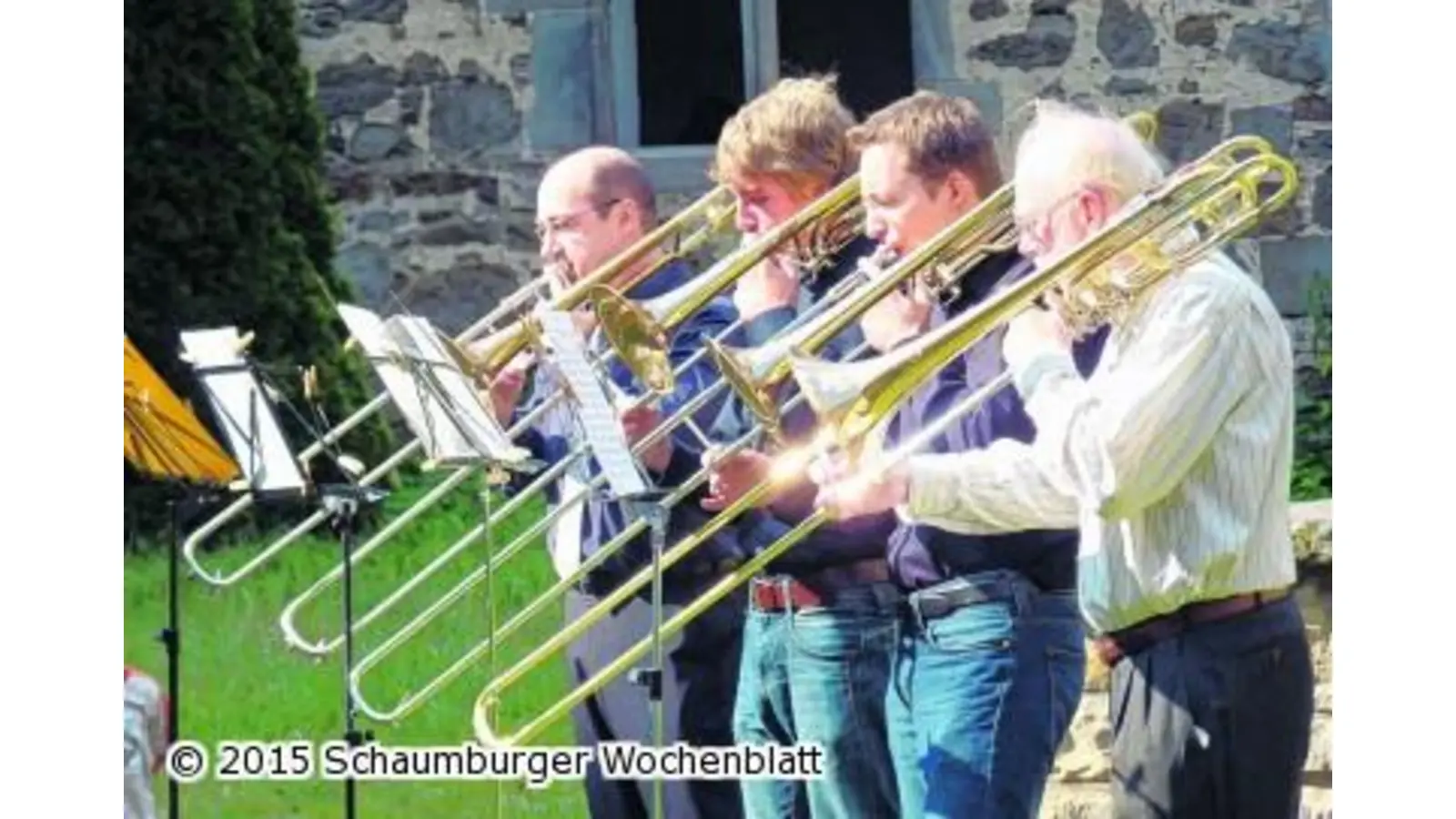 Bläser aus ganz Deutschland geben sich ein Stelldichein (Foto: km)
