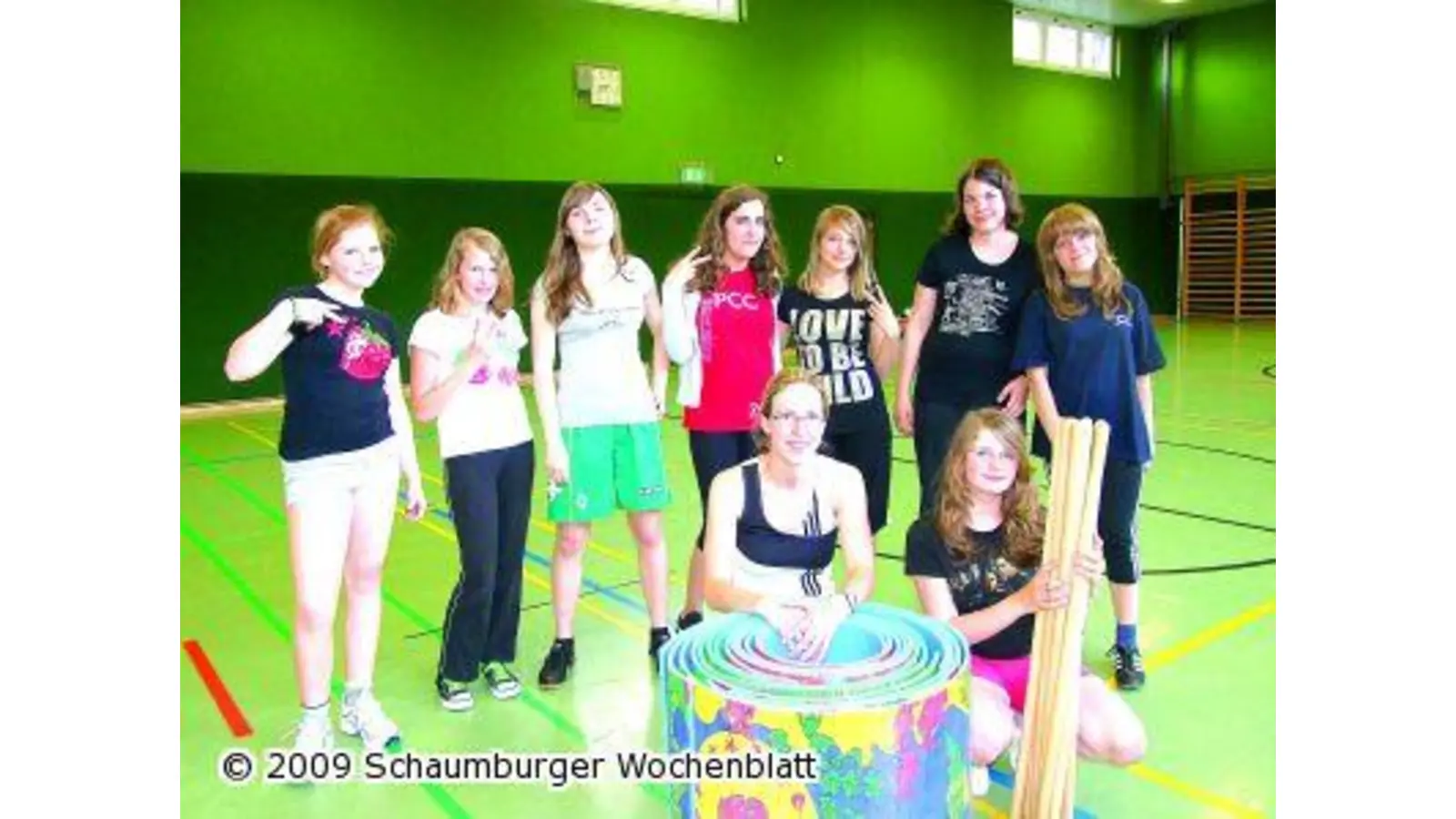 Ein guter Start für die fitten Mädchen (Foto: red)