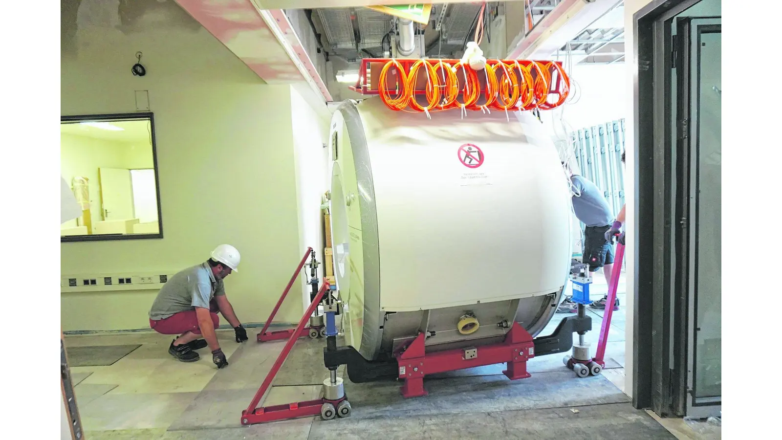 Patientenfreundlich durch kurzen Tunnel (Foto: wa)