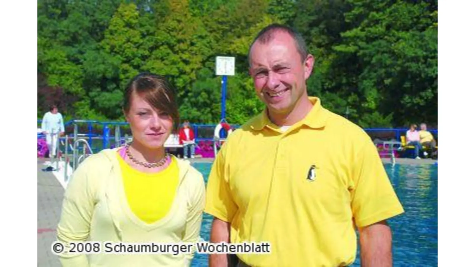 Neues Gesicht am Beckenrand (Foto: hb)
