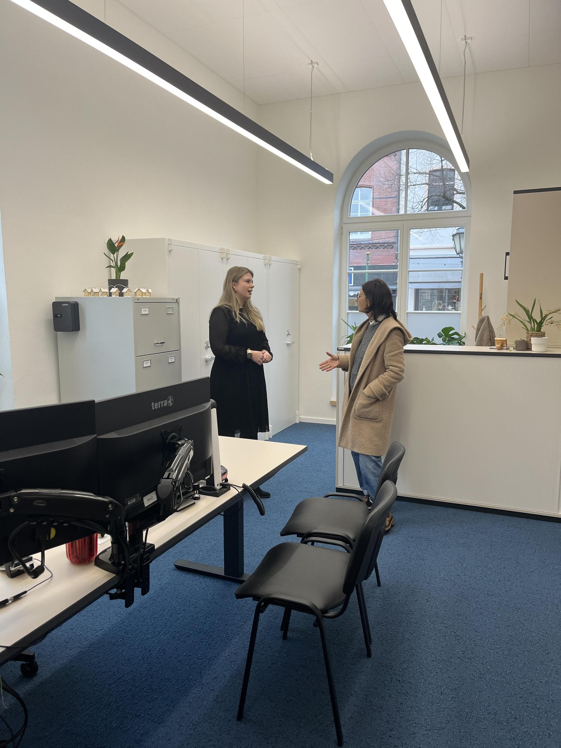 Am 13.12. wurde das neue Bürgerbüro im Stadthaus III (ehemals Commerzbank) eingeweiht. (Foto: nd)