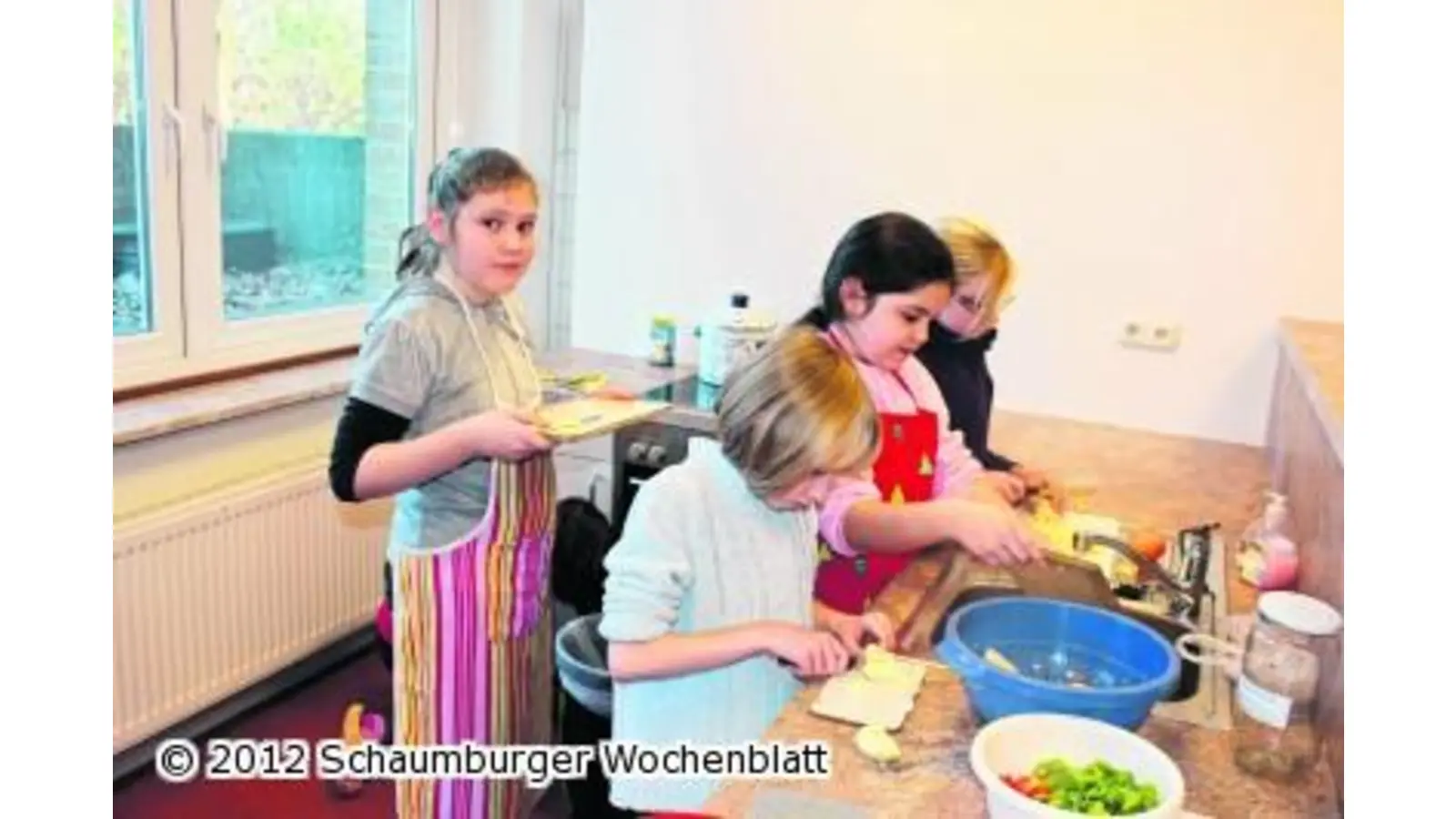 Leckeres Treiben in der Schulküche (Foto: ag)