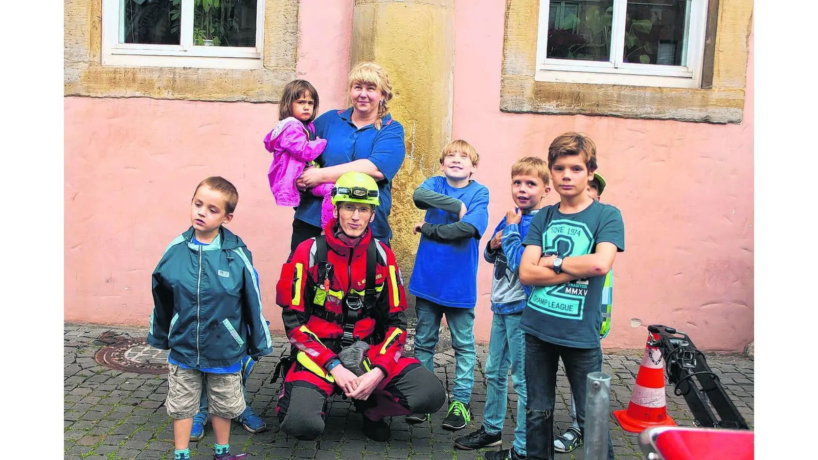 Feuerfüchse in Aktion (Foto: em)