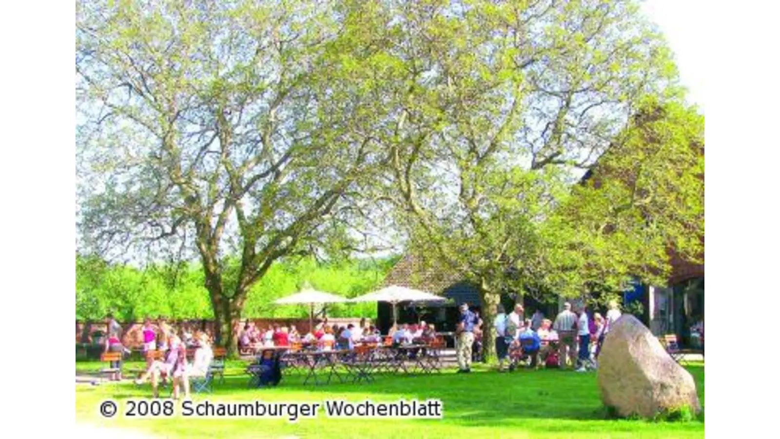 Idyllisches Plätzchen mit lauschigen Bäumen (Foto: km)