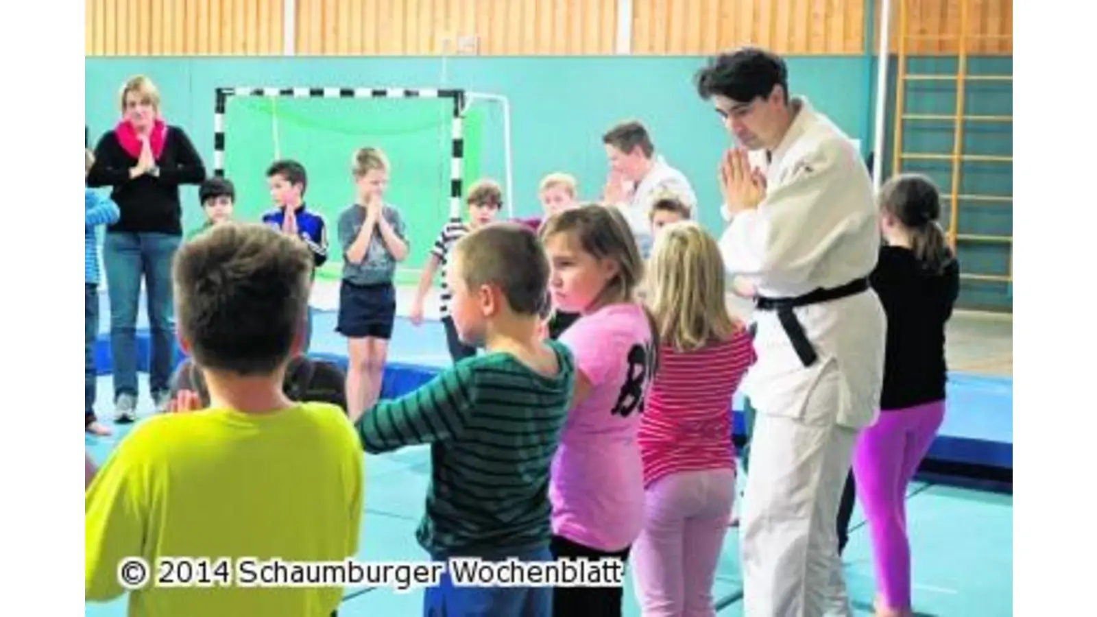Schüler knurren wie ein Bär (Foto: wa)