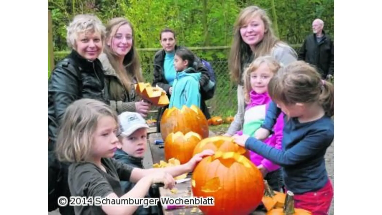 Grusellaternen schnitzen (Foto: em)