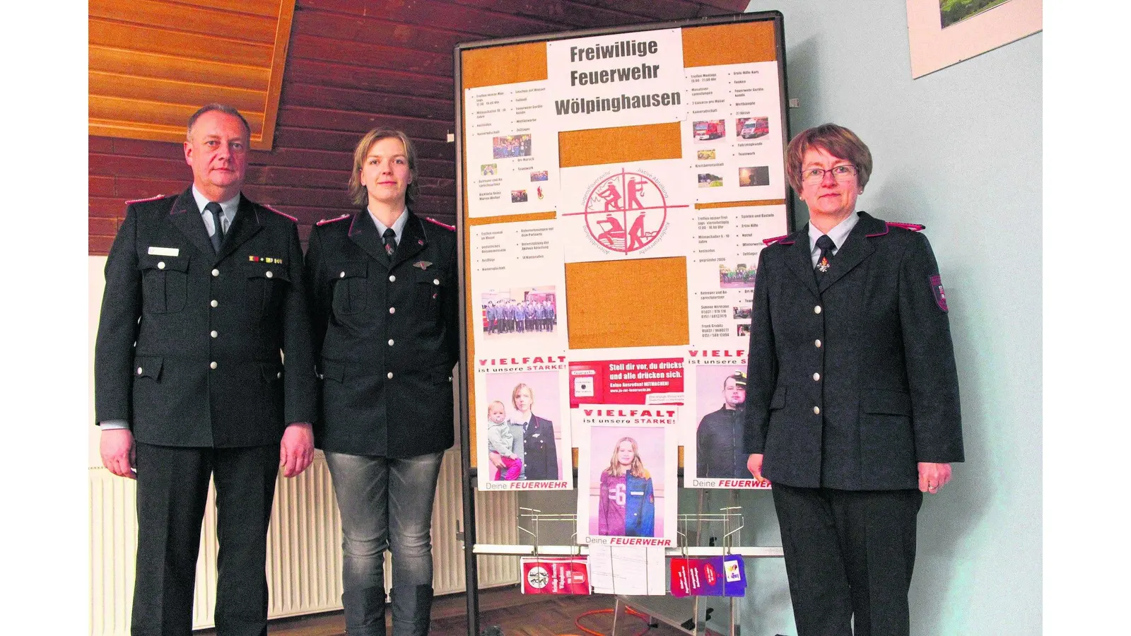 Horst Priebe für 50 Jahre in der Feuerwehr geehrt (Foto: gi)