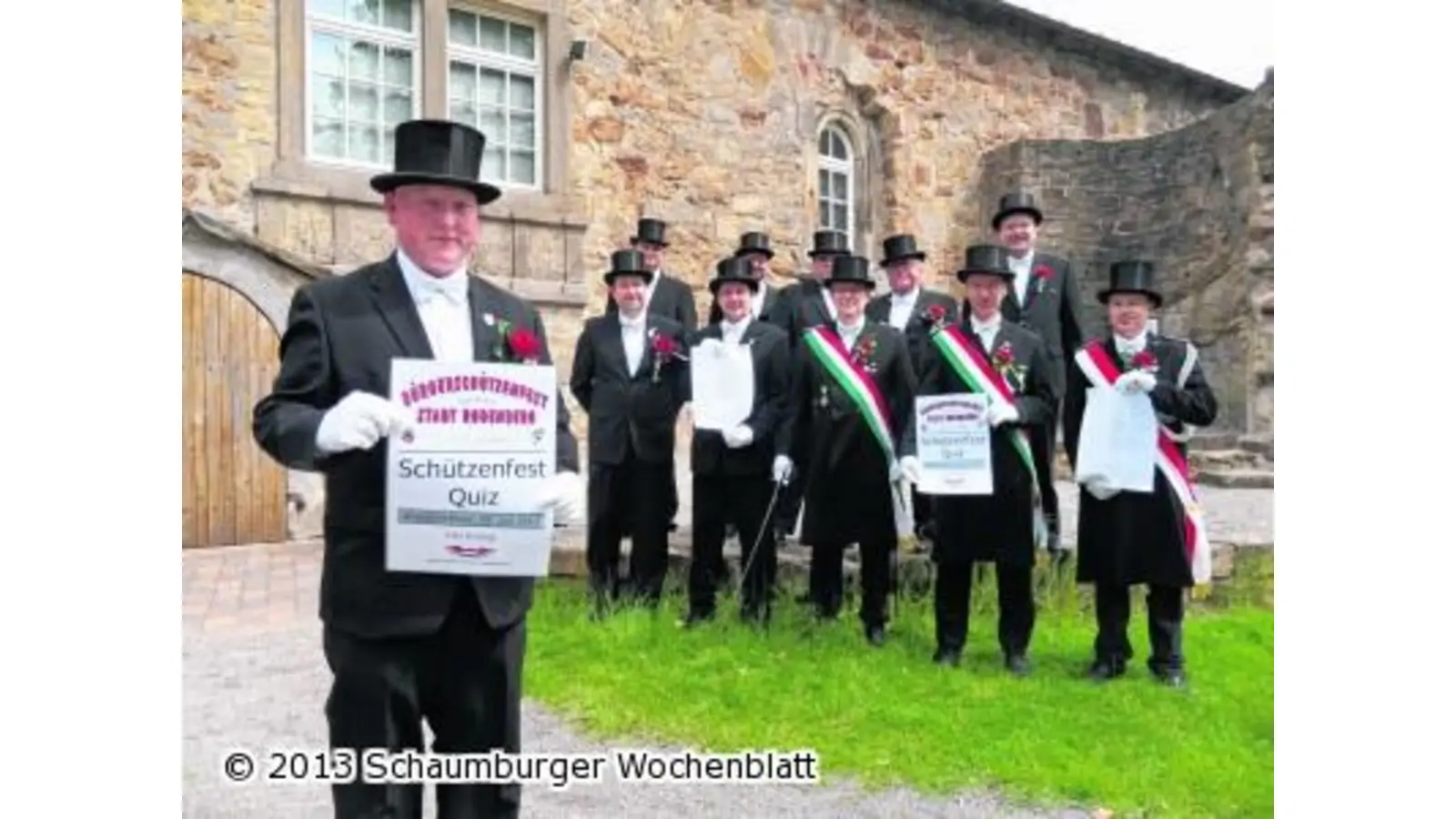 Startschuss für das Schützenfest-Quiz (Foto: red)