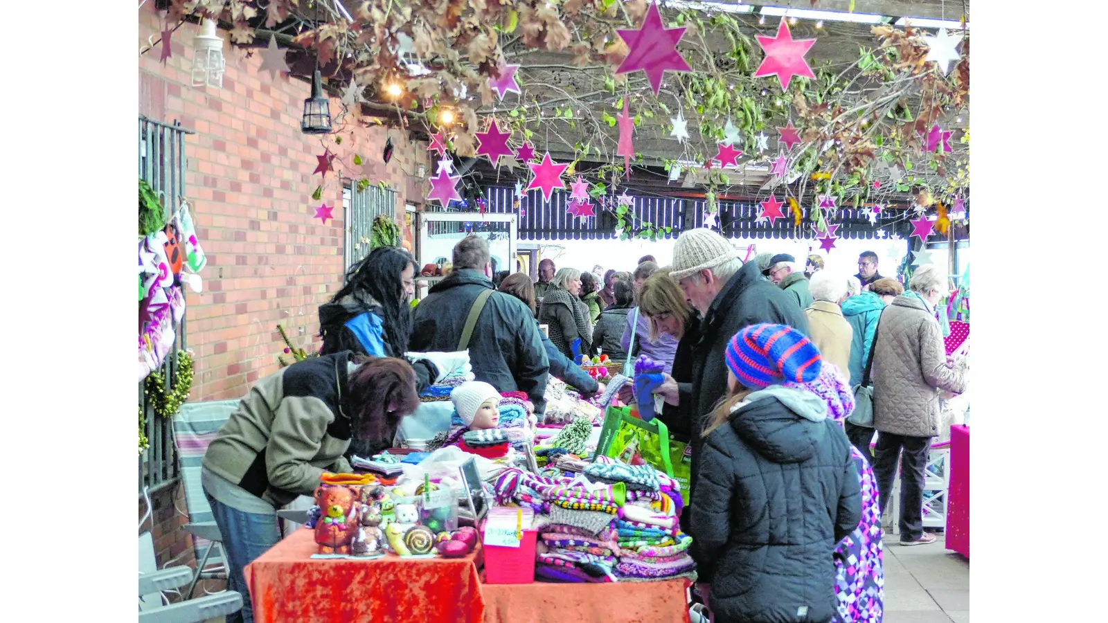 Weihnachtliches beim Winterzauber (Foto: al)