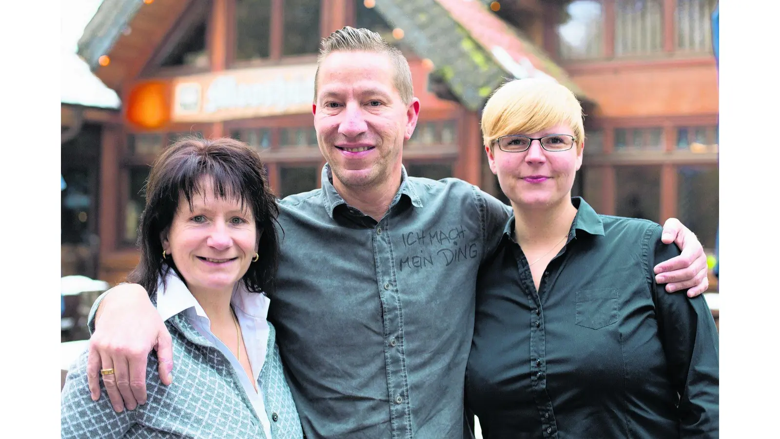 Fast unbemerkt wechselt in der Mooshütte der Inhaber (Foto: jl)