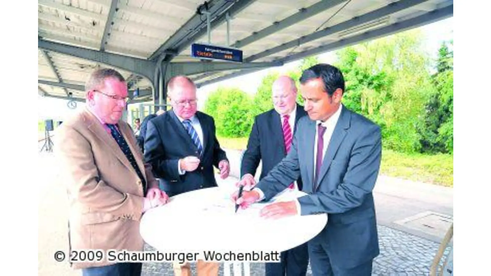 Bahnhof wird modernisiert (Foto: mk)