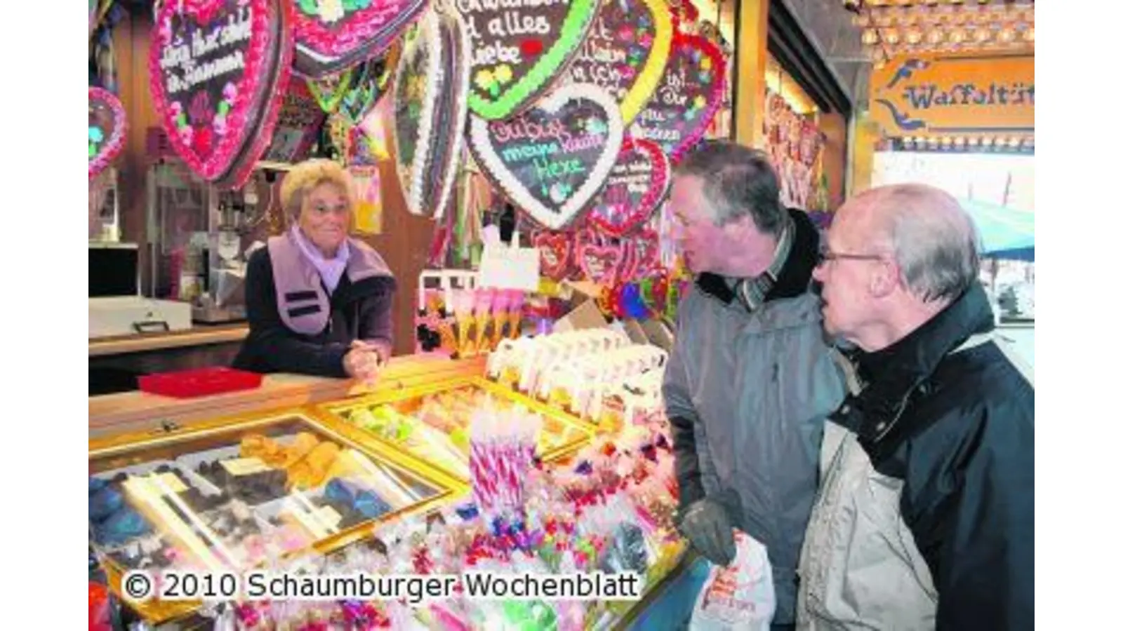 Wiedersehen auf dem Frühlingsmarkt (Foto: mr)