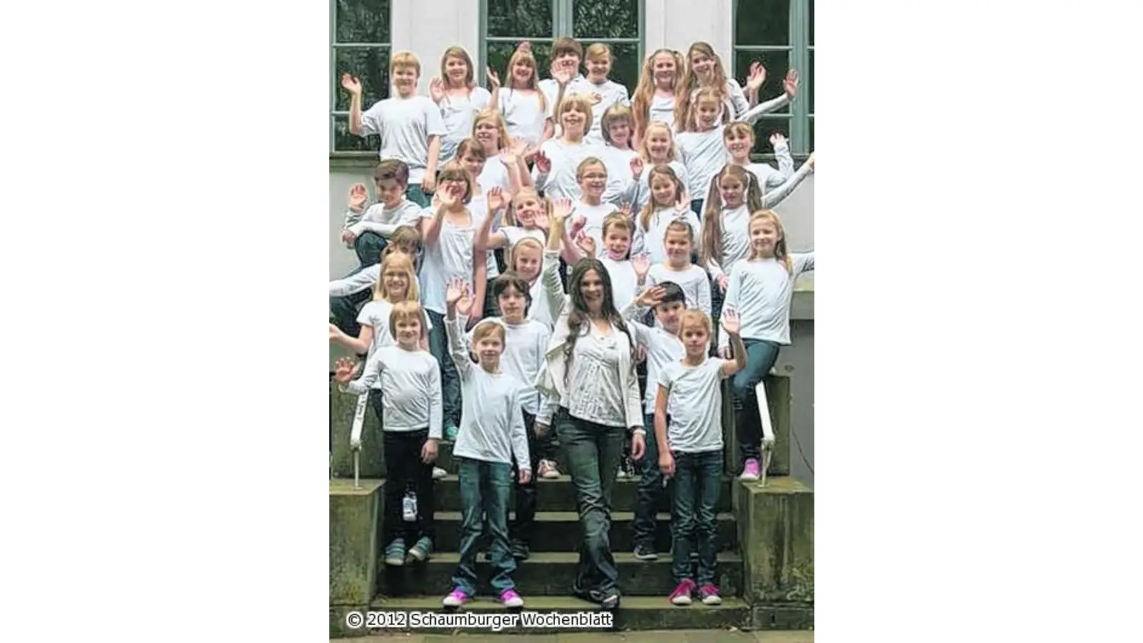 Riesenerfolg für den Kinderchor (Foto: hb)