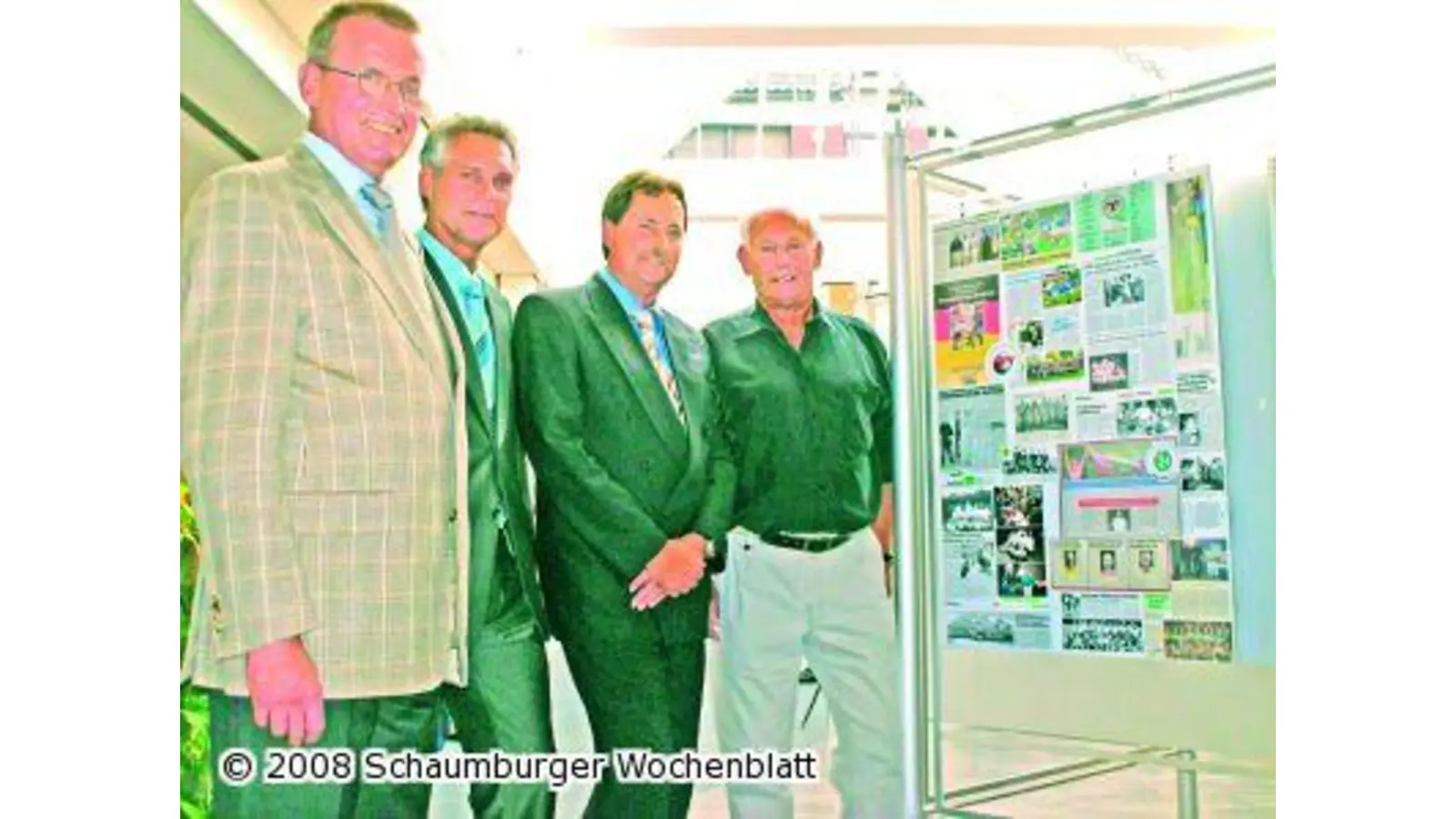 Zeugnisse der Schaumburger Sportgeschichte (Foto: nb)