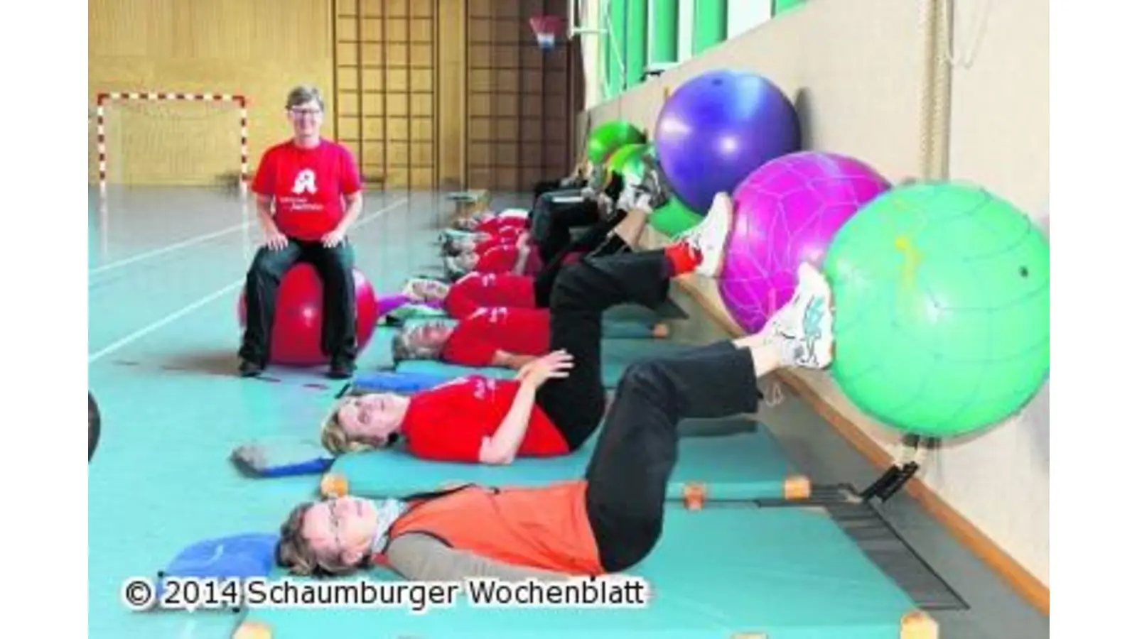 Gymnastik jetzt mit Pluspunkt Gesundheit (Foto: us)