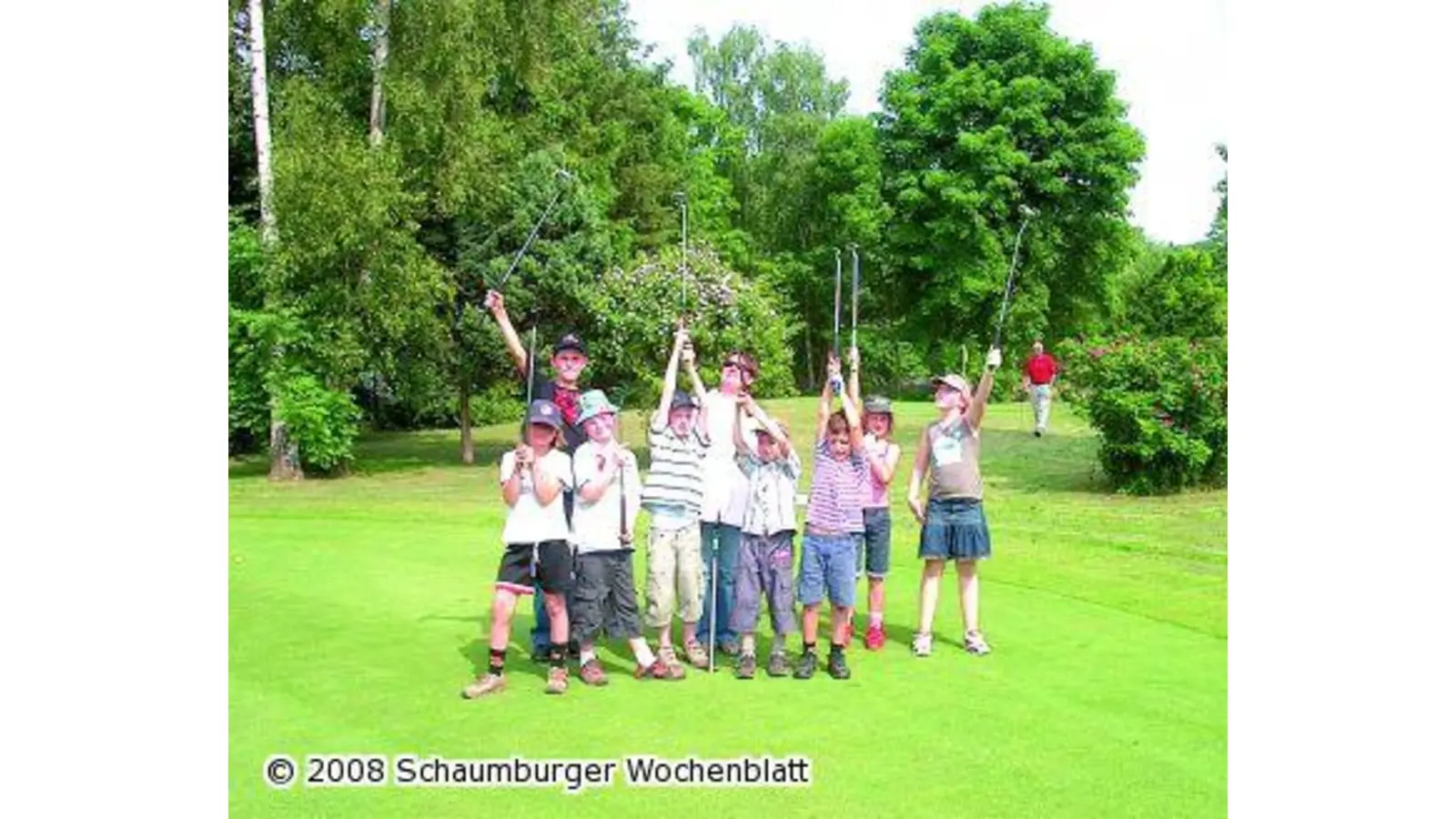 Golf-Kinder bestehen das Goldabzeichen (Foto: red)