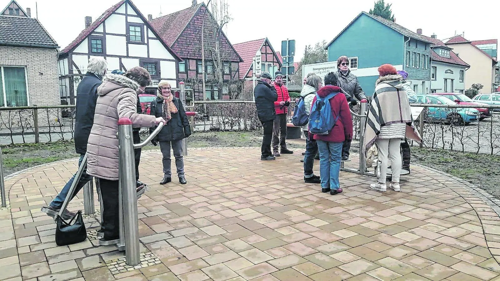 Training auf Bewegungsparcours (Foto: bb)