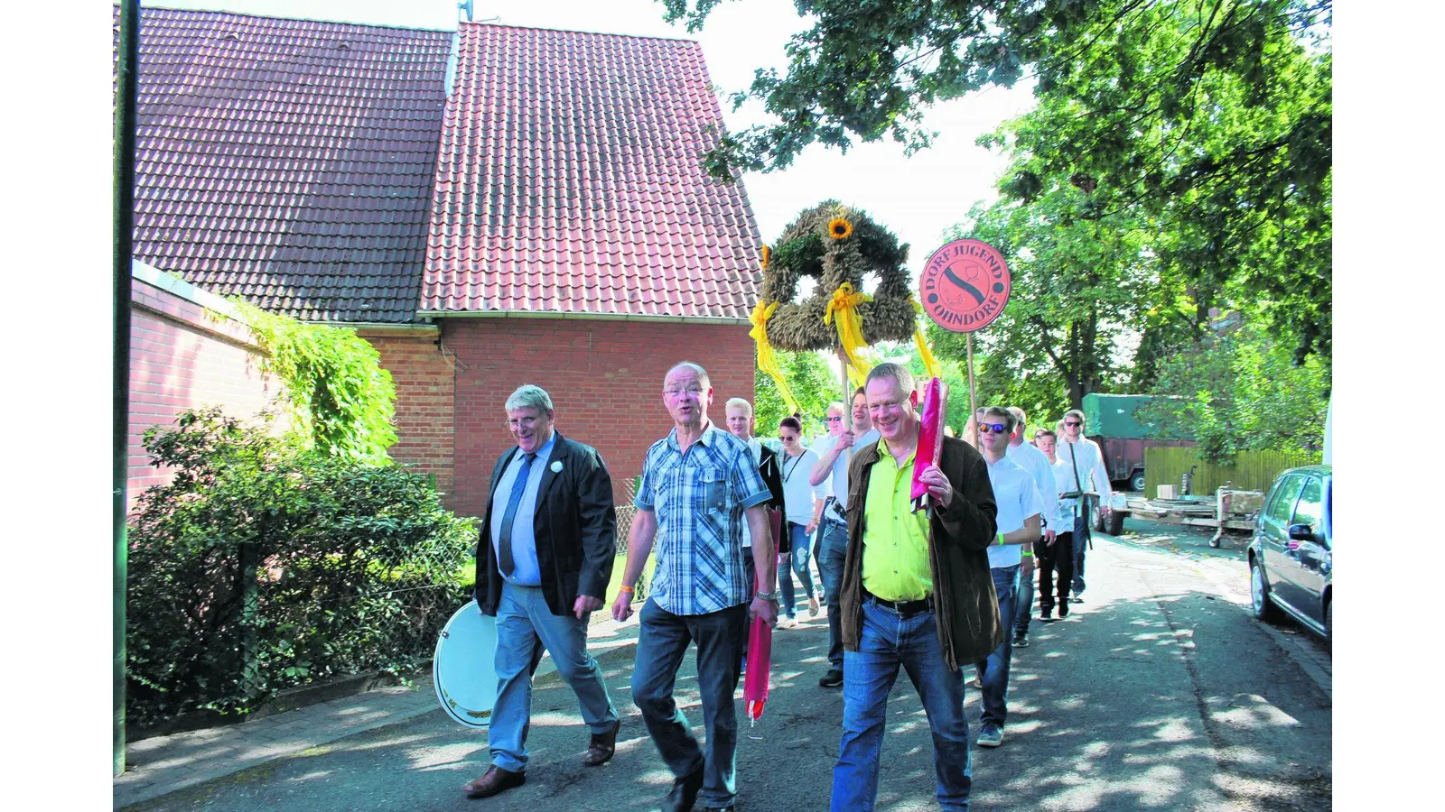 Ohndorf feiert drei Tage ausgelassen (Foto: ag)