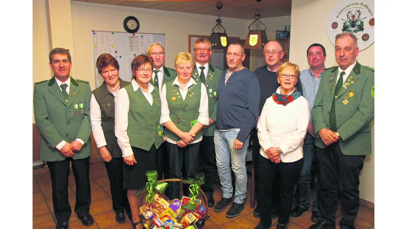 Schützen bestätigen Vorsitzenden im Amt (Foto: bb)