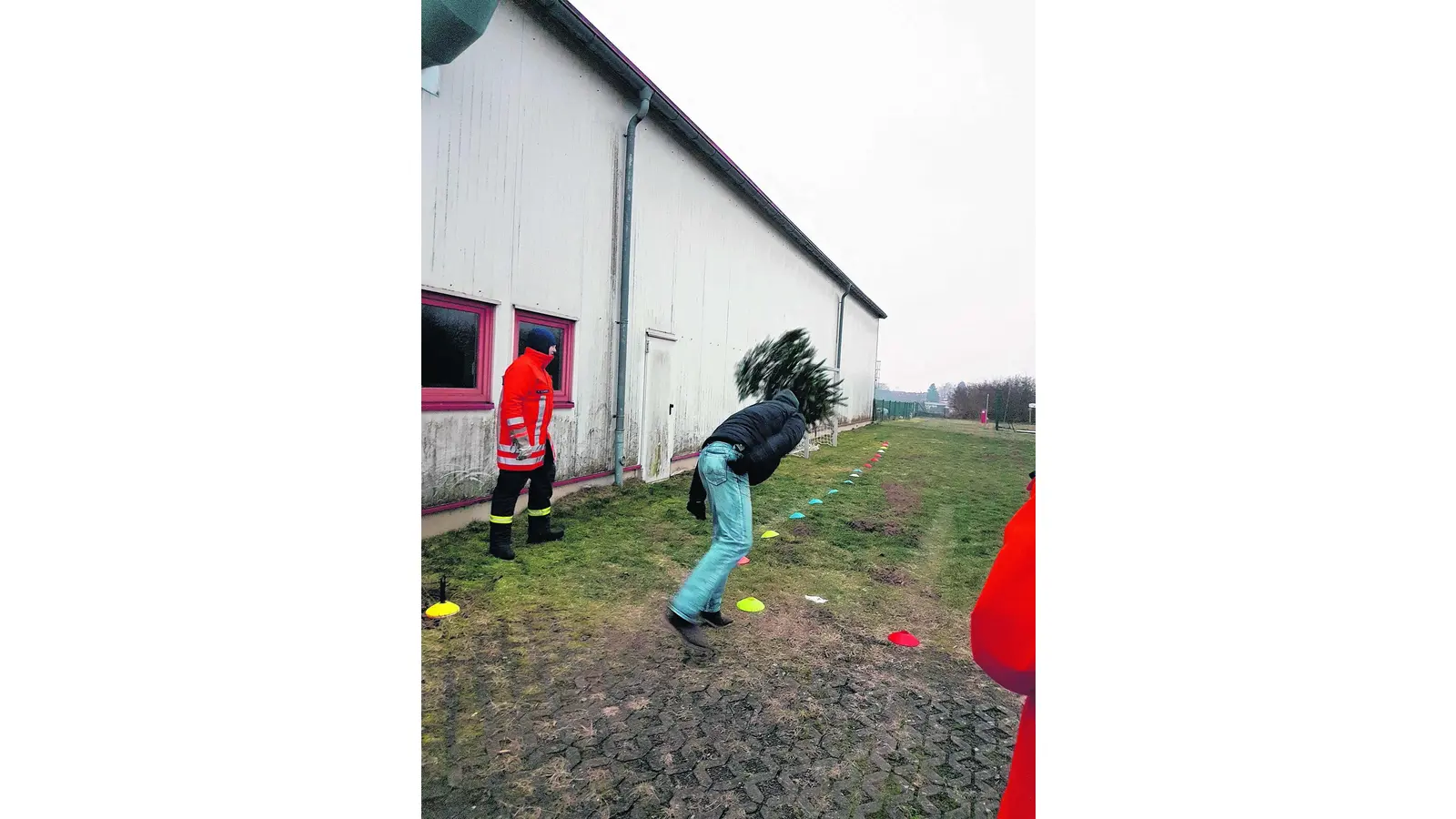 Knutfest lässt die Tannen durch die Luft fliegen (Foto: red)