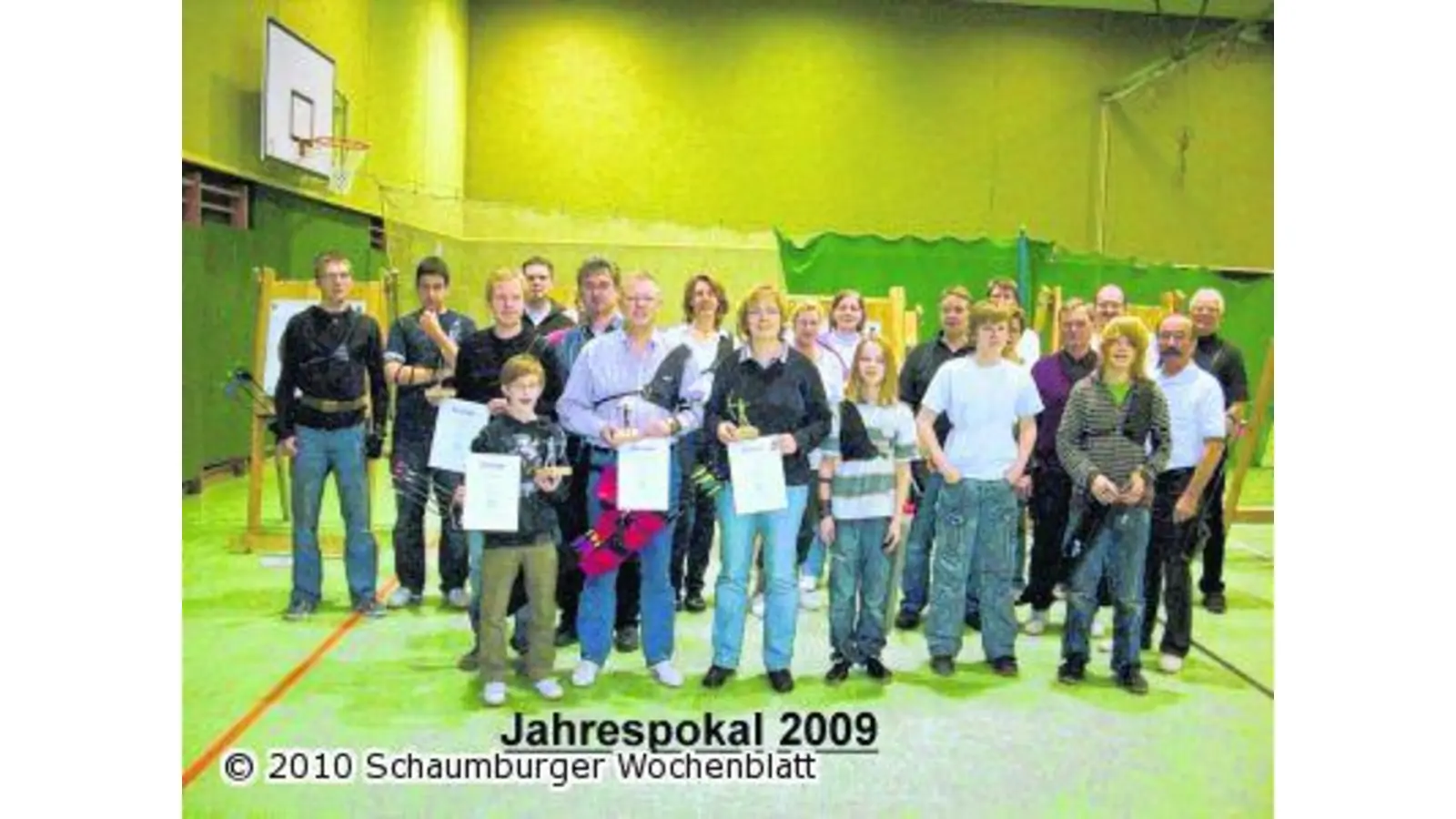 Auch der Fleiß am Bogen zählt (Foto: mk)