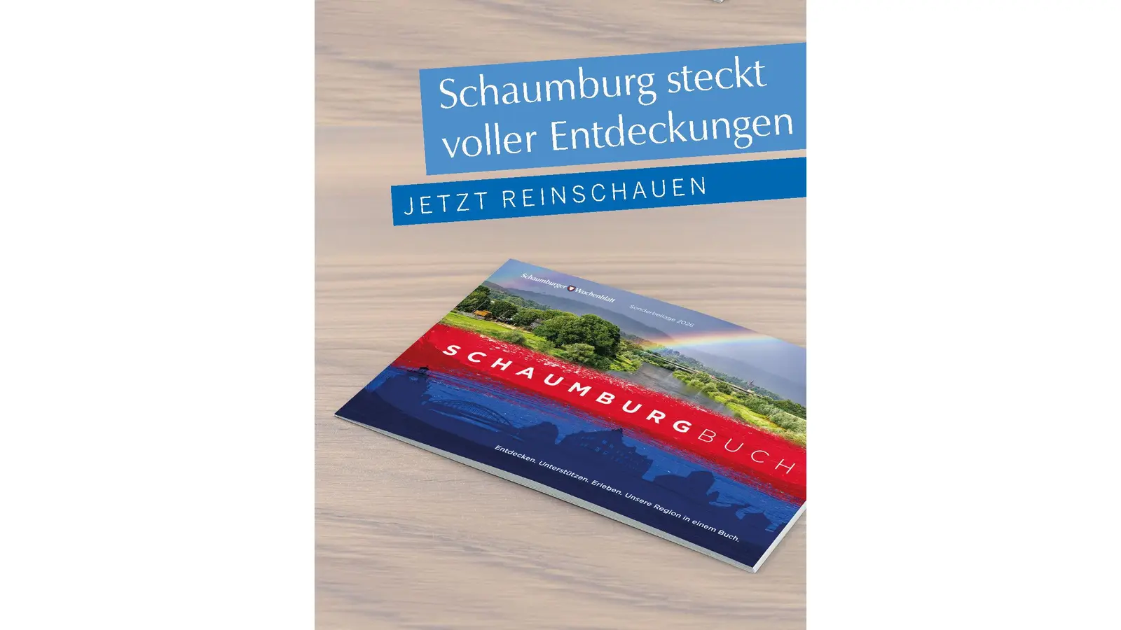 Unser Schaumburg-Buch. (Foto: .)