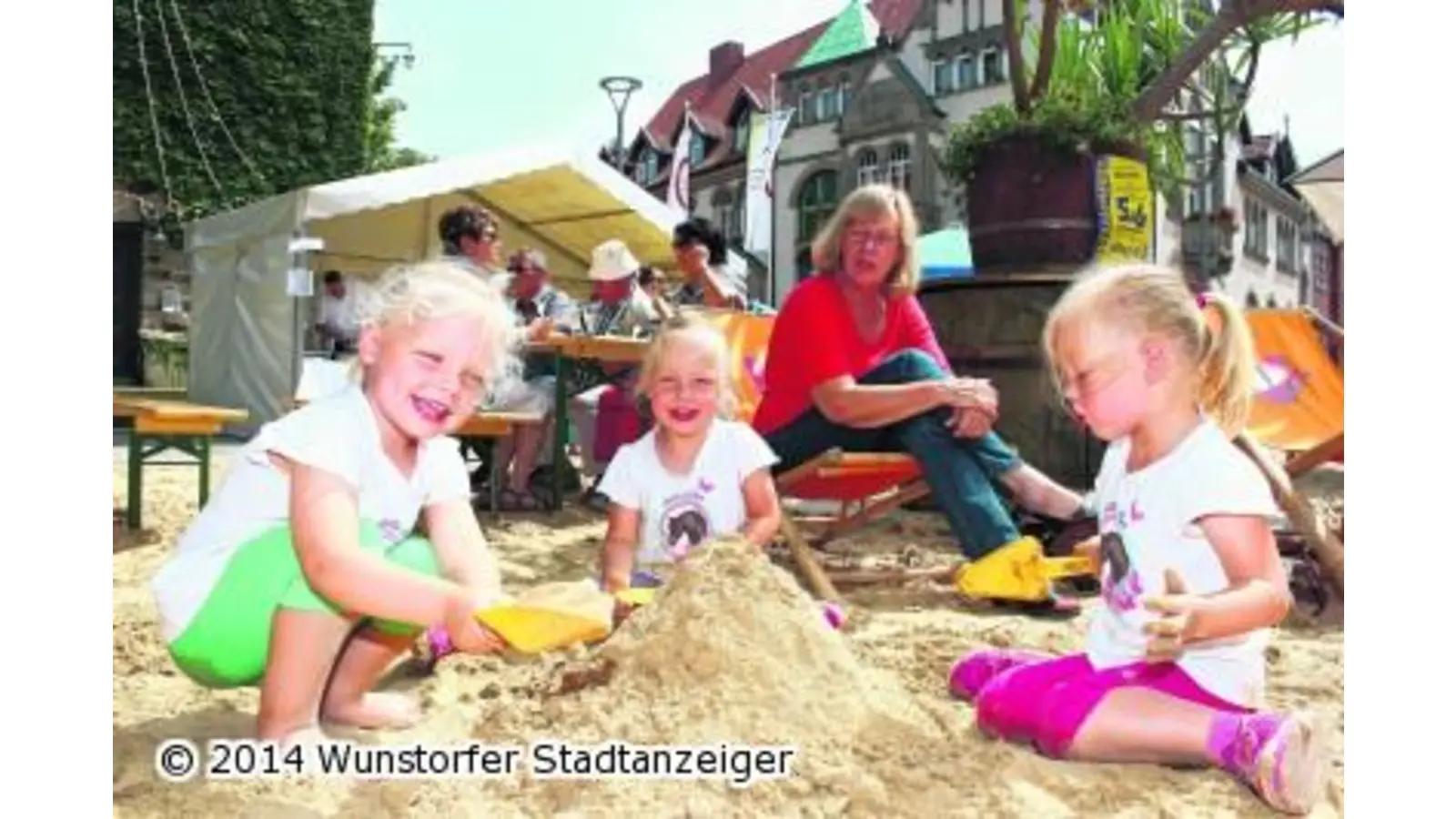 Bestens auf den Urlaub eingestimmt (Foto: tau)
