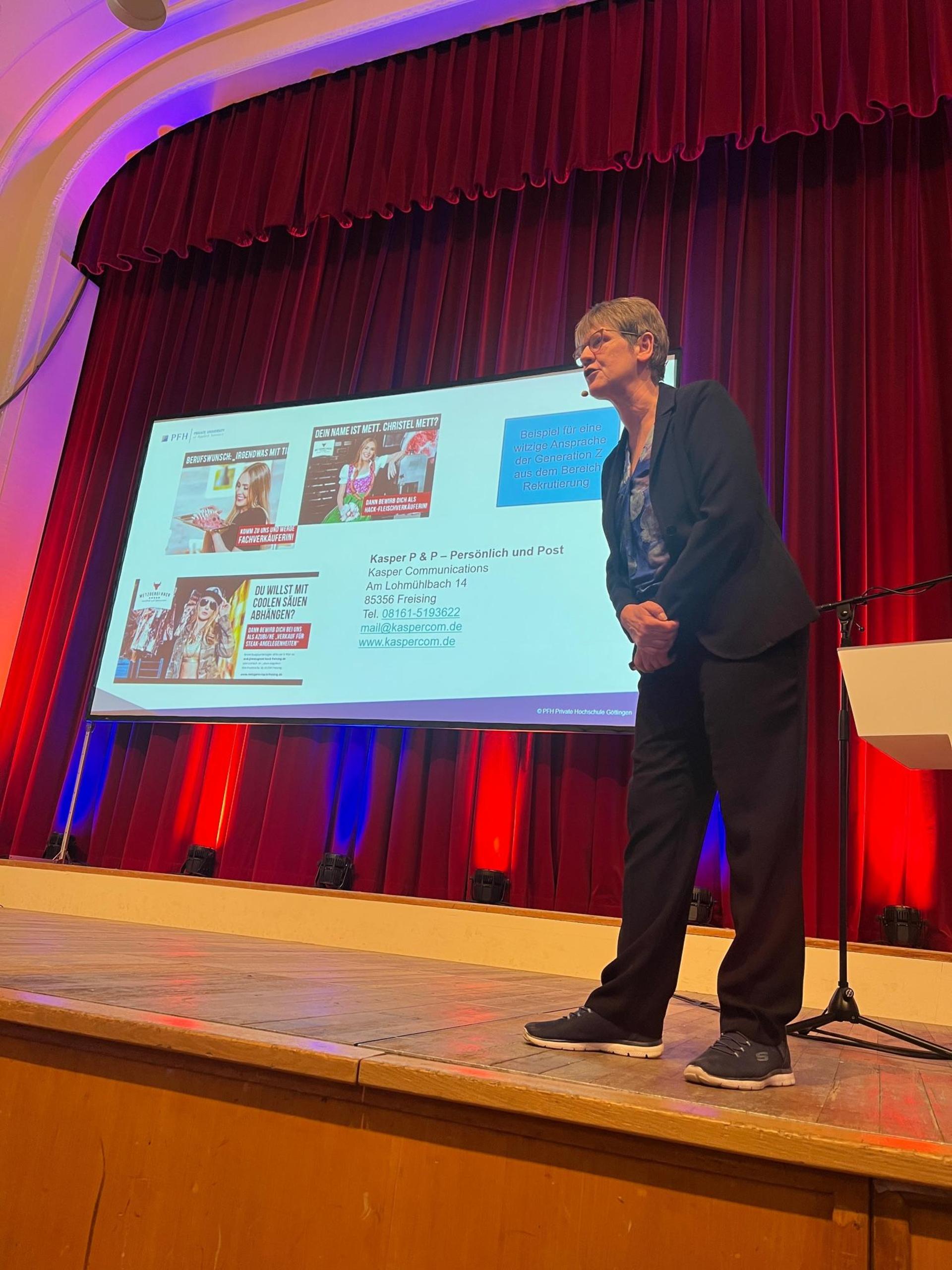 „Willst du mit den coolen Säuen abhängen?” So sucht ein Metzger in einer Anzeige überaus erfolgreich nach Azubis. (Foto: nd)