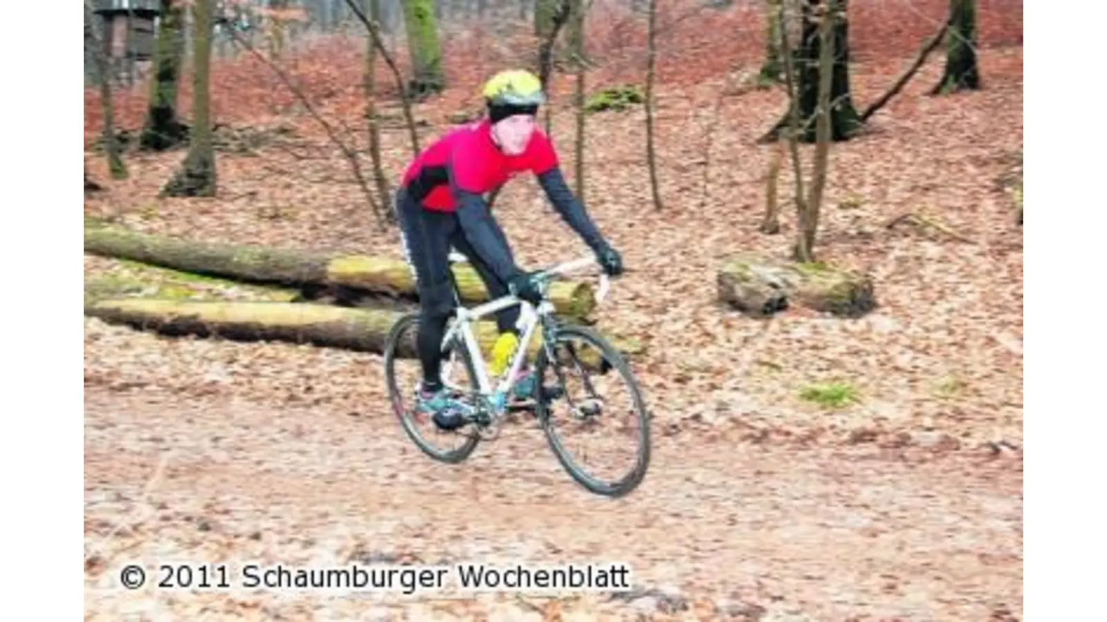 Thomas Dobrinsky beim Cross Duathlon in Wolfsburg dabei (Foto: ls)