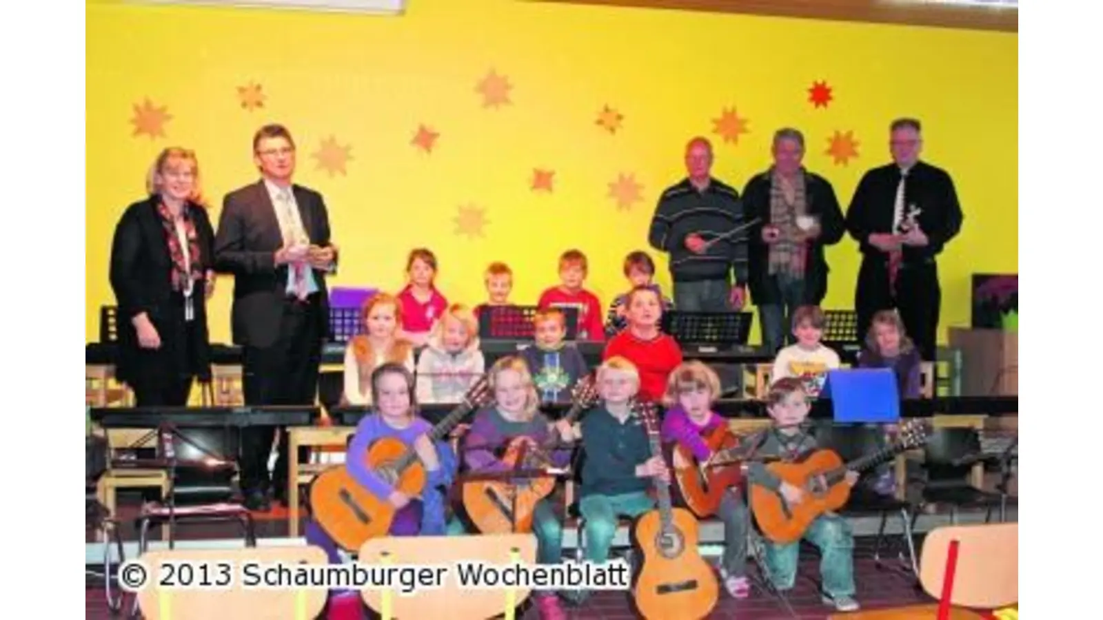 Ein kleines Konzert der jungen Talente (Foto: ag)