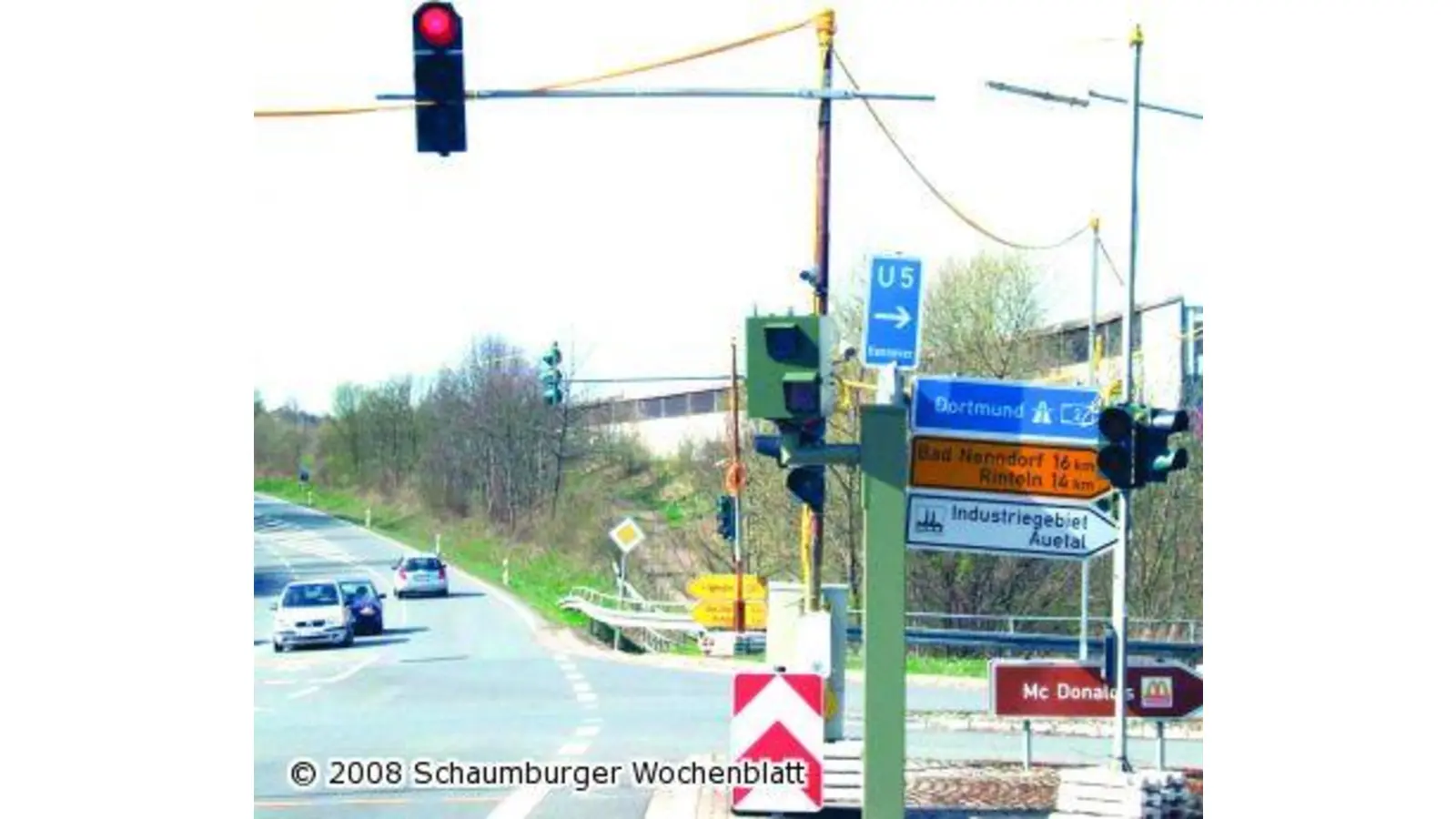 Ampelanlage sorgt für Unsicherheit (Foto: red)
