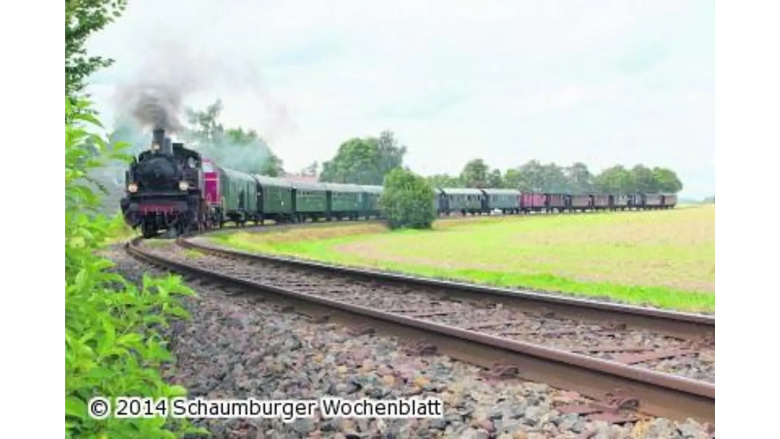 16 Waggons und kein Ende in Sicht (Foto: em)