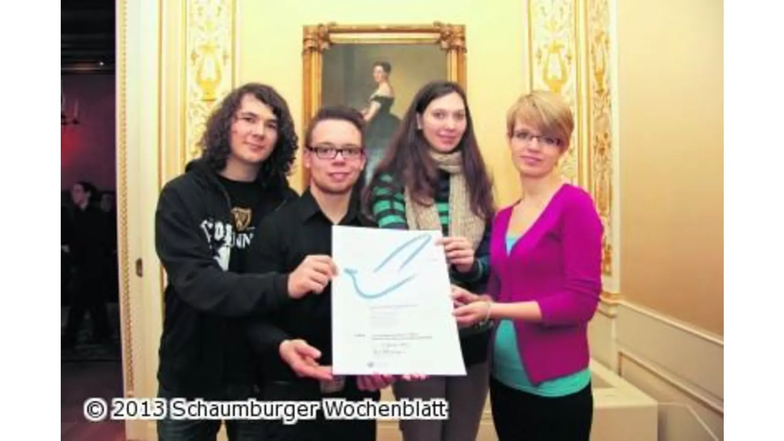 Grenzenloses Schülerprojekt überzeugt die Jury (Foto: mh)