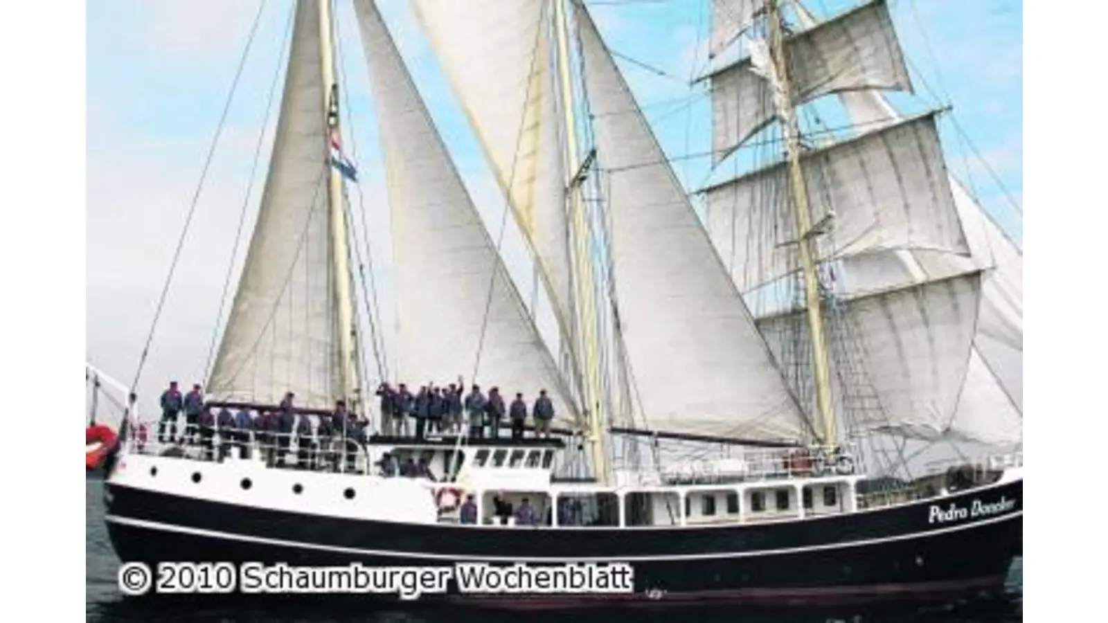 Shanty-Chor auf Segeltörn (Foto: al)
